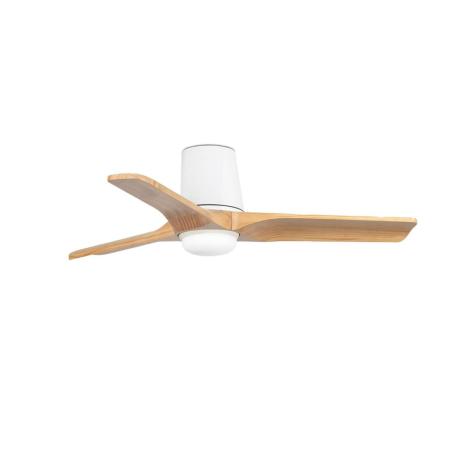 Ventilador Heywood Tub S FARO Blanco - Luz LED 90cm.Ø