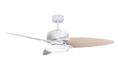 Ventilador Cross Blanco Fabrilamp - Motor DC Ø132cm