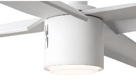 Ventilador Attos blanco FARO Led 213cm.Ø Motor DC