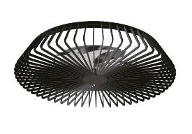 Ventilador Himalaya Mantra - Negro Luz LED Domotico 63cm.Ø