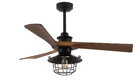 Ventilador VULTURNO con luz Fabrilamp - Motor DC Ø132cm