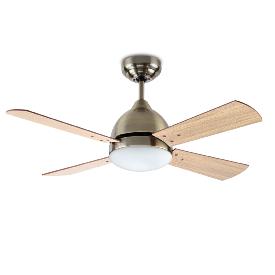 Ventilador Borneo Oro Envejecido FORLIGHT Ø106cm