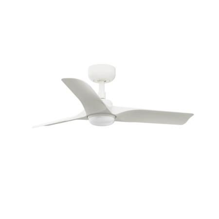 Ventilador Hey FARO Blanco con luz LED 90cm.Ø