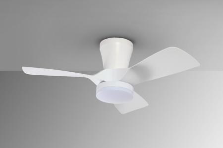 Ventilador Polaris Schuller - Blanco Motor DC LED Ø81cm