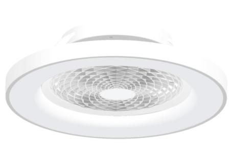 Ventilador Tibet Mantra - Blanco Luz LED Domotico 63cm.Ø