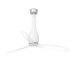 Ventilador Eterfan FARO blanco mate motor DC 128cm.Ø