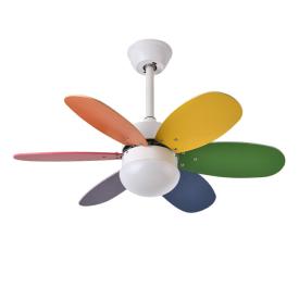 Ventilador ALVES Pastel - Fabrilamp. Motor DC. Ø 85cm.