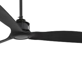 Ventilador Justfan Negro Faro 132cm Ø - MOTOR DC