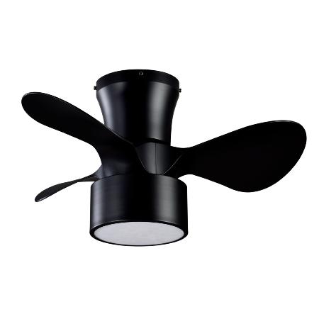 Ventilador mini Kos Negro Fabrilamp - Motor DC Ø60cm