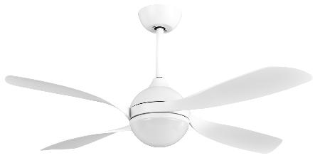 Ventilador Livorno Blanco Fabrilamp - Motor DC Ø132cm