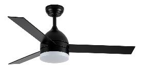 Ventilador Legio Negro Fabrilamp - Motor DC Ø107cm