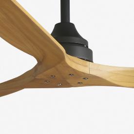 Ventilador Alo negro FARO Motor DC -  sin luz 152cm.Ø