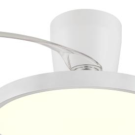 Ventilador Retractil Melody-S Blanco con base P&B - Motor DC. 41-92cmØ.