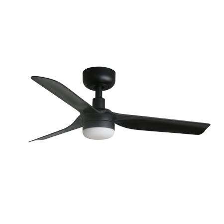 Ventilador Punt Mini FARO Negro con luz LED 90cm.Ø