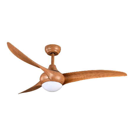 Ventilador Canea Marron Fabrilamp - Motor DC Ø134cm