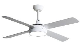 Ventilador Nevery Blanco Haya Fabrilamp - Motor DC Ø122cm