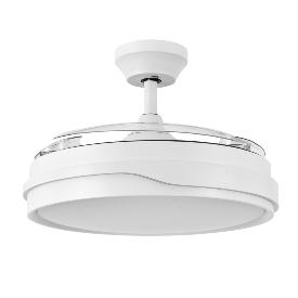 Ventilador Tempano Fabrilamp Blanco - Motor DC Ø107cm