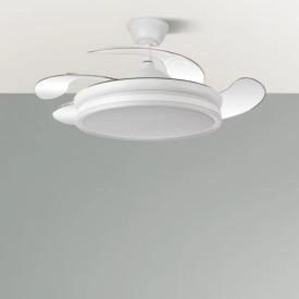 Ventilador Bayomo Blanco Fabrilamp - 4 aspas Motor DC Ø107cm