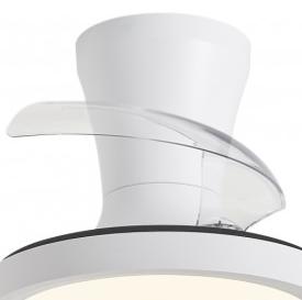 Ventilador Tombet Blanco - Motor DC. luz LED. Ø30-71CM.