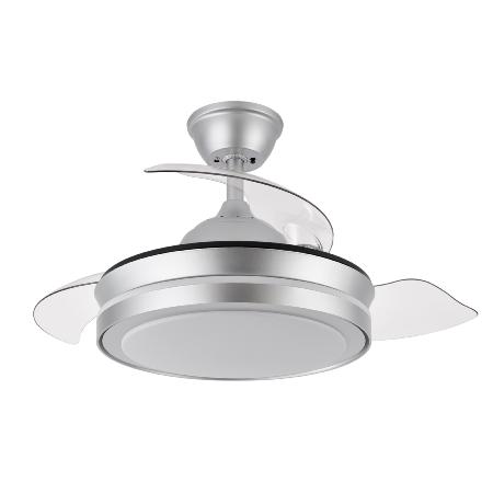 Ventilador ESPARTA MINI Plata Fabrilamp - Motor DC Ø91cm