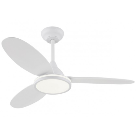 Ventilador Mahon Blanco Alemar - LED aro, Motor DC Ø107cm.