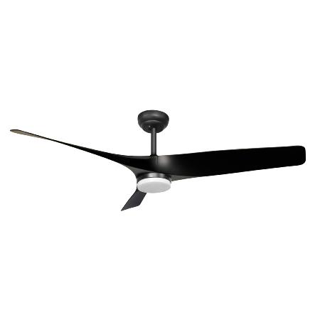 Ventilador Niger Negro Fabrilamp - Motor DC Ø132cm