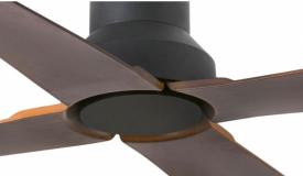 Ventilador sin luz Winche negro FARO 127cm. Exterior