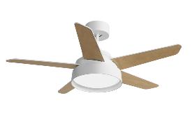 Ventilador Lebeche Blanco Fabrilamp - Motor DC Ø132cm