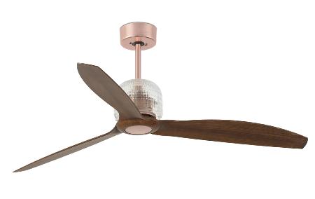 Ventilador DecoFan FARO Tonalidad Cobre Ø128cm.