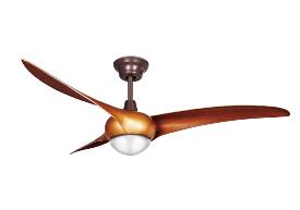 Ventilador Helix Marron FORLIGHT Motor DC Ø132cm