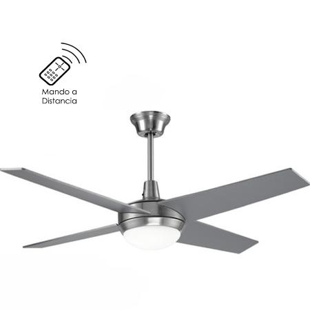 Ventilador Praga Niquel Envejecido NARVI Ø132cm