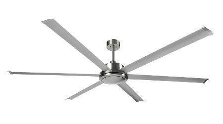 Ventilador Sanson Niquel Ø305cm Fabrilamp - Motor DC 