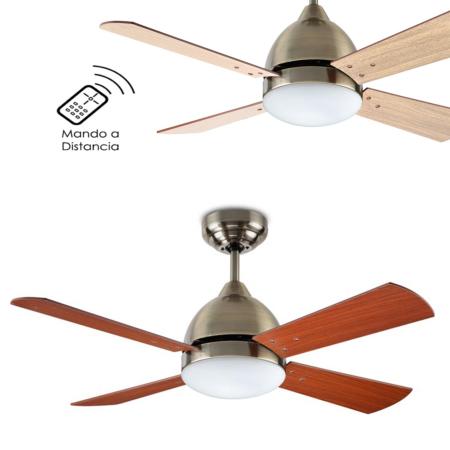 Ventilador Borneo Oro Envejecido FORLIGHT Ø106cm