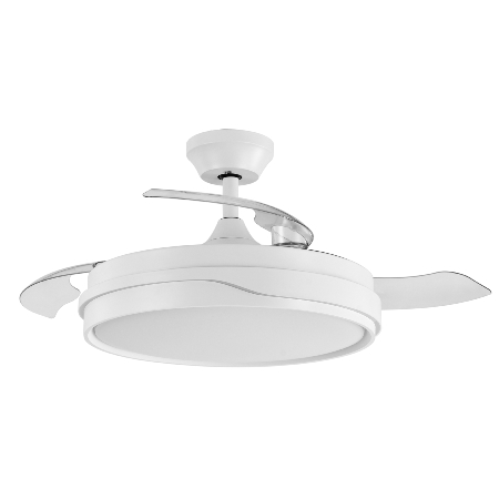 Ventilador Tempano Fabrilamp Blanco - Motor DC Ø107cm