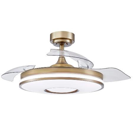 Ventilador Dani Fabrilamp Oro envejecido - Motor DC Ø108cm