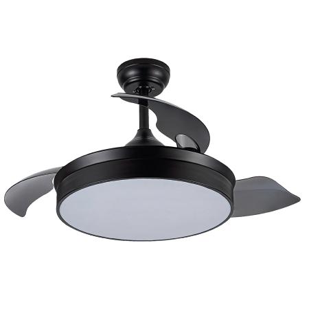 Ventilador Cala Negro Fabrilamp - Motor DC Ø91cm