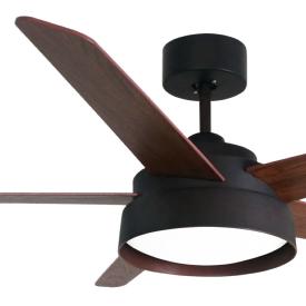 Ventilador Lebeche Marron Fabrilamp - Motor DC Ø132cm