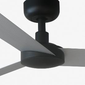 Ventilador Cruiser S FARO - Negro Aluminio - Sin luz - Ø106cm.