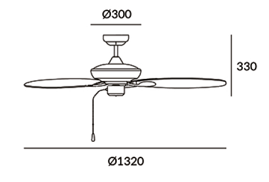 medidas ventilador phuket leds-c4