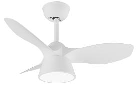 Ventilador Cubico Blanco Fabrilamp - Motor DC Ø82cm