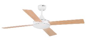 Ventilador de techo Mallorca FARO DC sin luz Blanco 132cm.Ø