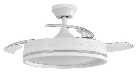 Ventilador Cerrato Fabrilamp Blanco - Motor DC Ø107cm