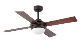 Ventilador Mini Icaria FARO Marron 107cm.Ø