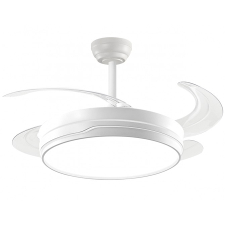 Ventilador Nelo Blanco Alemar - Aspas retractiles Ø50-107cm