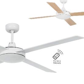 Ventilador de techo Mallorca FARO DC sin luz Blanco 132cm.Ø