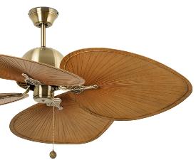 Ventilador CUBA Oro viejo - Faro Ø132cm