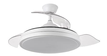 Ventilador Escorpion Fabrilamp Blanco - Motor DC Ø107cm