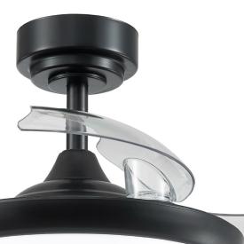 Ventilador Dani Mini Fabrilamp Negro - Motor DC Ø91cm