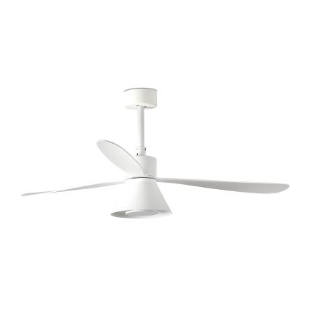 Ventilador AMELIA L CONE Blanco FARO - Motor DC - Luz Led Ø132cm