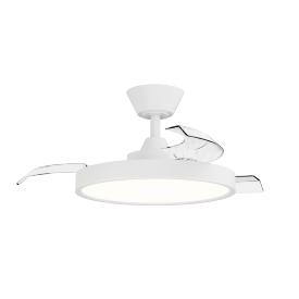 Ventilador Bombay S Minimalista - Blanco Ø42-88cm